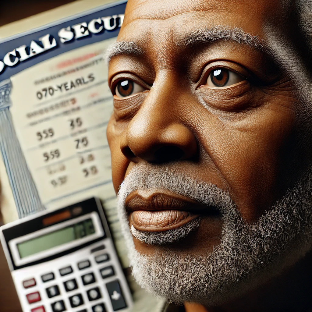 Older black male looking to understand social security benefit